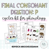 Final Consonant Deletion /p/: Cycles Kit for Phonology