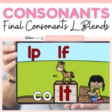 Final Consonants L Ending Blends Boom Cards