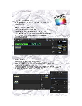 Preview of Final Cut Pro X - Green Screen/Chroma Key, Keyframing, Text Effects, and more!