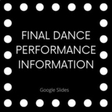 Final Dance Performance - Dance 1  