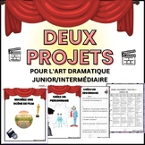 Le drame -Two French Immersion Drama Projects for Gr. 6-8 
