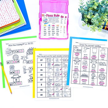 Rule: Double consonants ff, ll zz and ss - Studyladder