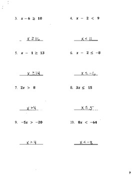 Final Exam Review Packet - 7th Grade Honors - Answer Key by Laurence Shauby