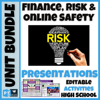 Preview of Finance Risk + Online Safety Bundle