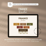 *IPAD Edition* Finance Tracker • Budget Planner Including 