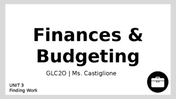 Preview of Finances & Budgeting