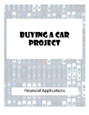 Financial Applications - Buying a Car Project