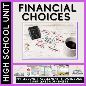 Preview of Financial Choices   - High School Unit