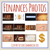Financial Goals Photos / Money Theme Photograph Clip Art / Clipart