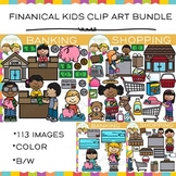 Math Kids Financial Clip Art Bundle