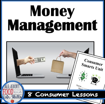 Preview of Customizable Financial Literacy Curriculum: Money Management Lessons