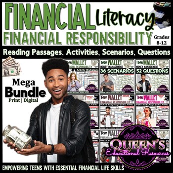 Preview of Financial Literacy Activities | Money Management Skills | Personal Finance