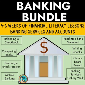 Preview of Financial Literacy Banking Bundle Checking Account