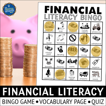 Preview of Financial Literacy Bingo Game