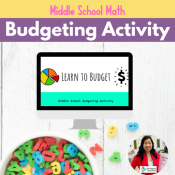 Preview of Financial Literacy Budgeting Activity Middle School Math