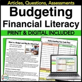 Financial Literacy Budgeting for Personal Finance High Sch