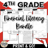 Financial Literacy Bundle Florida 4th Grade Social Studies