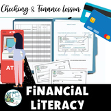 Financial Literacy: Checking Account and Finance Lesson wi