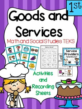 Preview of Financial Literacy:  Goods and Services, Making Choices 1st Grade