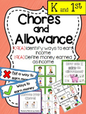Financial Literacy:  Chores and Allowance