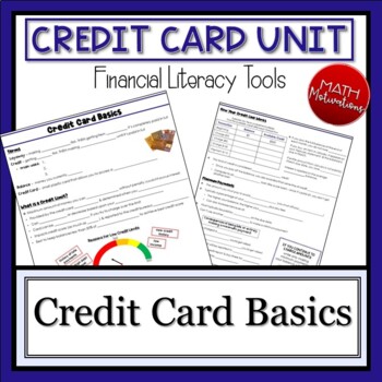 Preview of Financial Literacy: Credit Card Basics