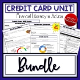 Financial Literacy: Credit Card Unit Bundle
