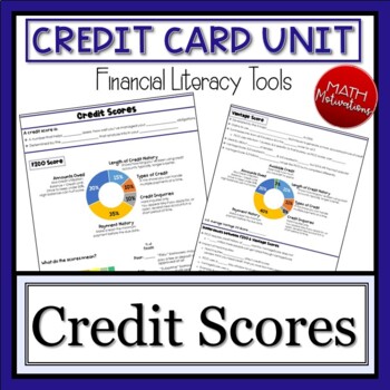 Preview of Financial Literacy: Credit Score Notes