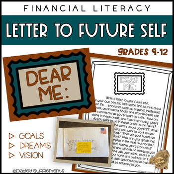 Preview of Goal Setting - Letter to Future Self