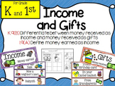 Financial Literacy:  Differentiate between Income and Gifts