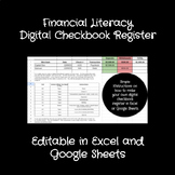 Financial Literacy - Digital Checkbook Register