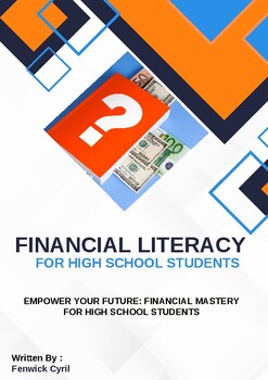 Preview of Financial Literacy Ebook/Reading Material For High School Students