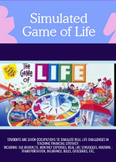 Financial Literacy: Game of Life Simulation 5 years