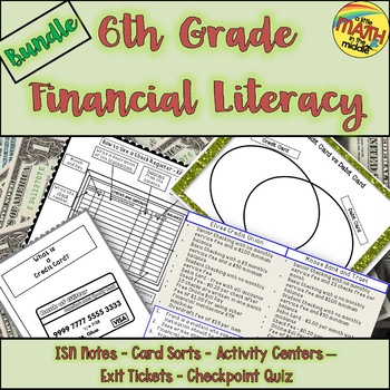 Preview of Financial Literacy Bundle