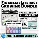 Financial Literacy Growing Bundle of High School Lessons a