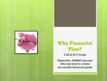 Preview of Financial Literacy - Money Management Intro - Notes/Guided Notes /Activity