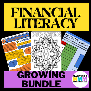 Preview of Financial Literacy Month (April) BUNDLE