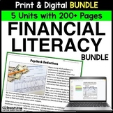 Financial Literacy and Consumer Math Personal Finance Career Lessons