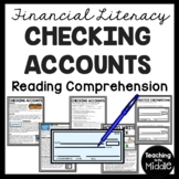 Financial Literacy Reading Comprehension Worksheet Checkin