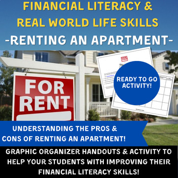 Preview of Economics & Financial Literacy- Renting an Apartment Activity- Real Life Skills!