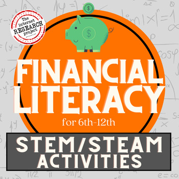 Preview of Financial Literacy STEM STEAM Activity for Middle and High School Students