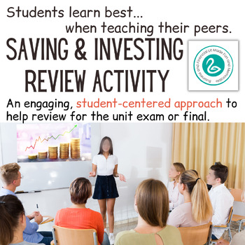 Preview of Saving & Investing | Financial Literacy | Digital Review Project or Assessment