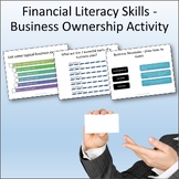 Financial Literacy Skills - Business Ownership Basics Acti