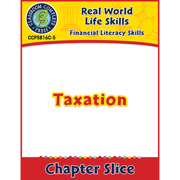 Preview of Financial Literacy Skills: Taxation - Canadian Content Gr. 6-12+