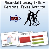 Financial Literacy Skills - Taxes Lesson Activity for Goog