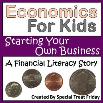 Preview of Financial Literacy Story: Economics E-Book