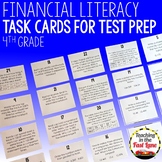 Financial Literacy Task Cards - Word Problems for Financia