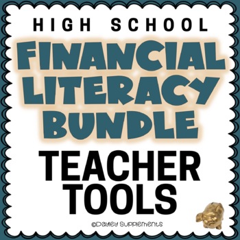 Preview of Financial Literacy Teacher Tools for Back to School