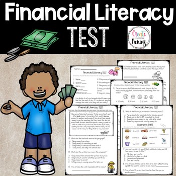 Preview of Financial Literacy Test - Personal Finance