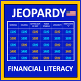 Financial Literacy USA Jeopardy - a financial education game