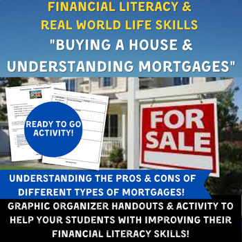 Preview of Economics & Financial Literacy - Buying a House & Understanding Mortgages